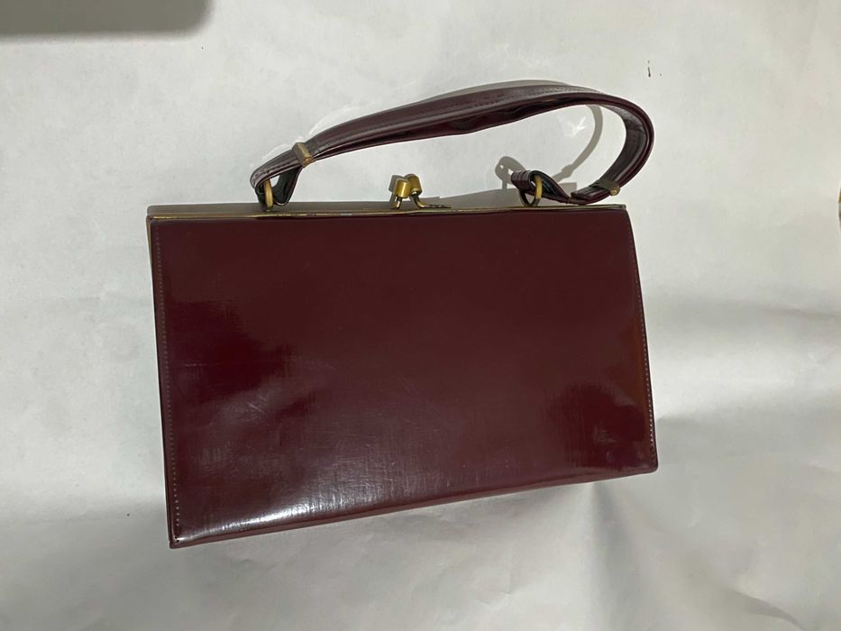 Geanta dama vintage din piele,originala