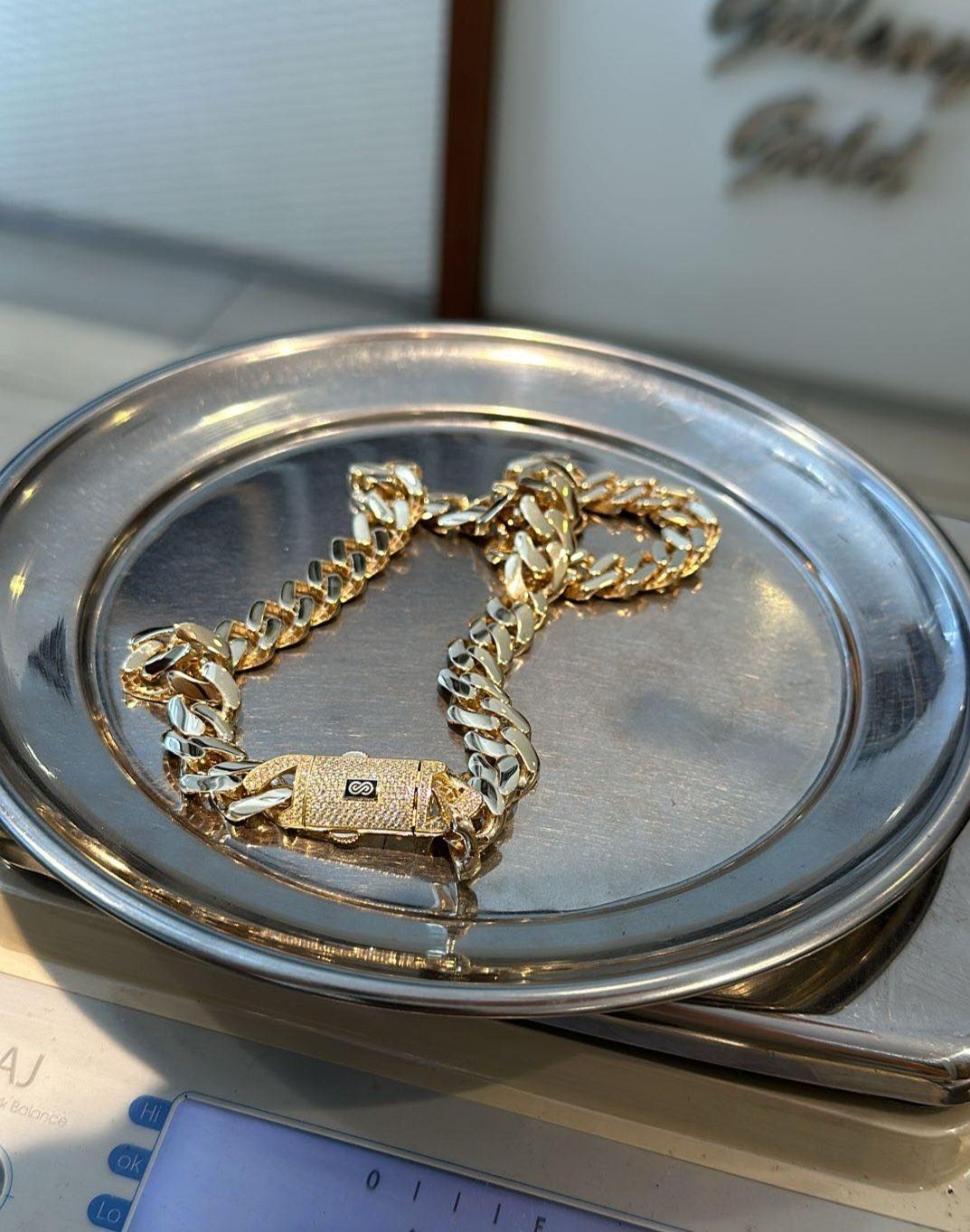 Lant/Bratara Aur 14k Cuban