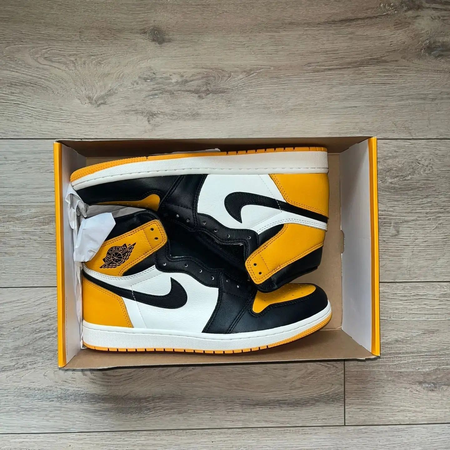 Jordan 1 High Yellow Toe