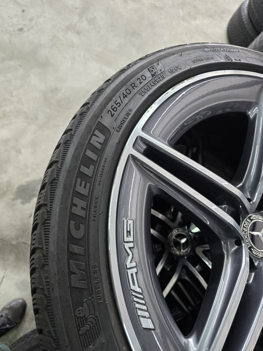 4 броя 2х265/40/20 6мм, 2x295/35/20 7мм Michelin
