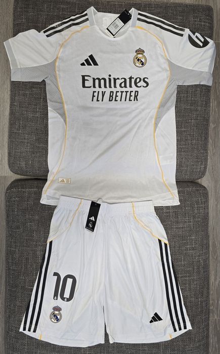 Echipament fotbal Real Madrid Mbappe 10 Acasă 2025/2026