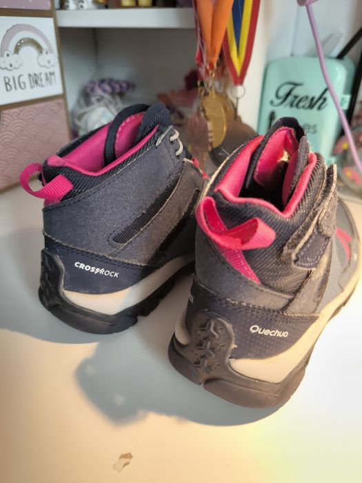 Ghete trekking impermeabile Quechua crossrock 30