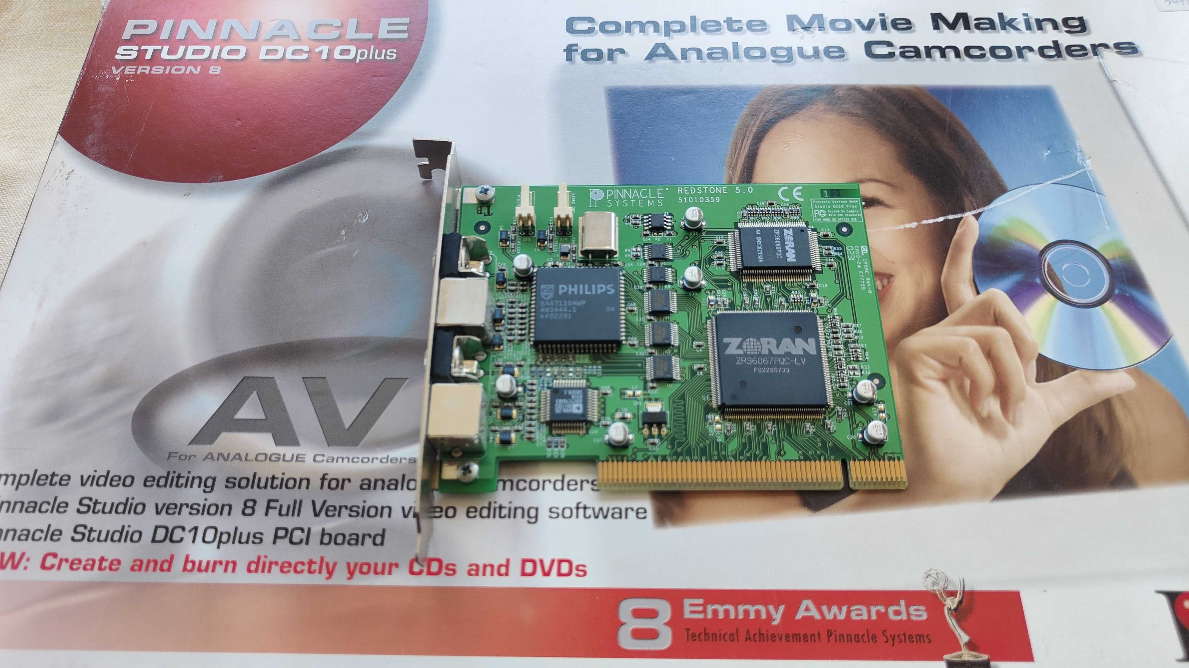 Placa de captura video Pinnacle Studio DC10plus