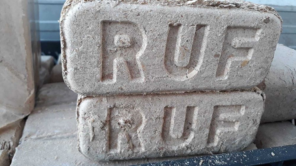 Brichete RUF din fag curat