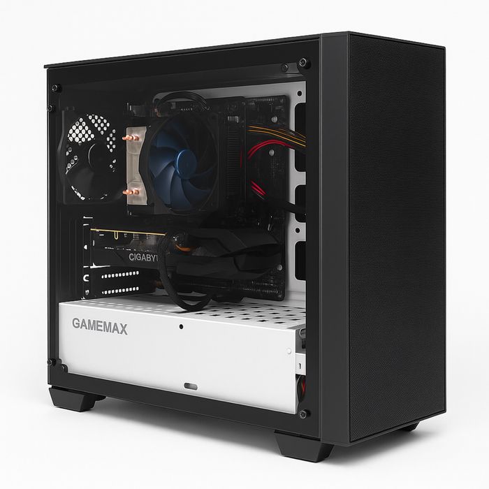 Игровой ПК i5 10400F/GTX 1660/16 ГБ/SSD/+мышка+клавиатура+наушники