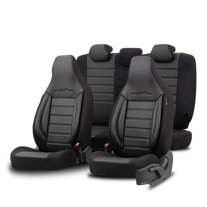 Тапицерия OTOM Comfortline City – Черно,Еко кожа,(За малки автомобили)