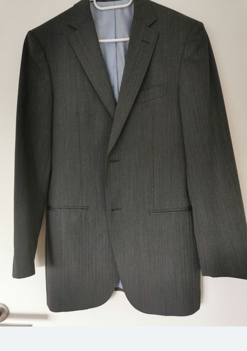 Sacou Suitsupply 48 Pure Wool