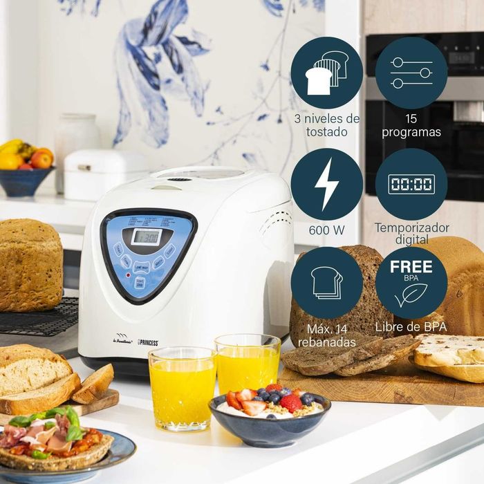 Хлебопекарна Princess 15 програми и безглутенова