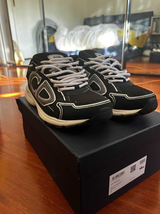 DIOR B30 albastru alb