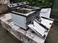 Friteuza  electrica cu doua cuve 12 litri/cuva
