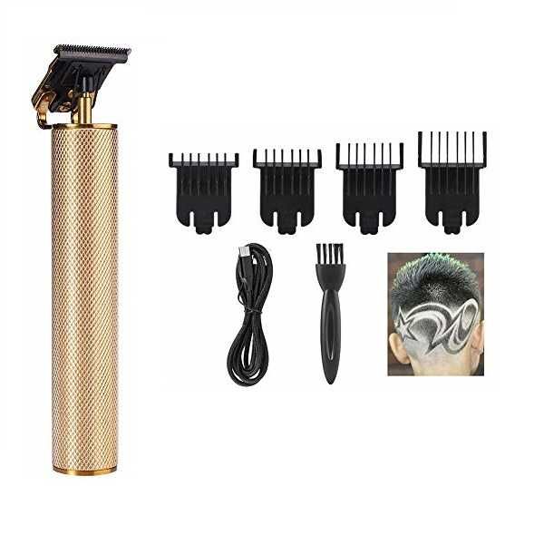 Aparat electric de tuns cu lama otel carbon si accesorii,cu acumulator