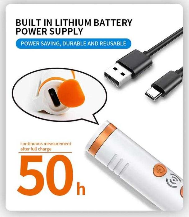 Гайгер Мюлеров Брояч Детектор Радиация Ядрена Радиоактивност Дозиметър