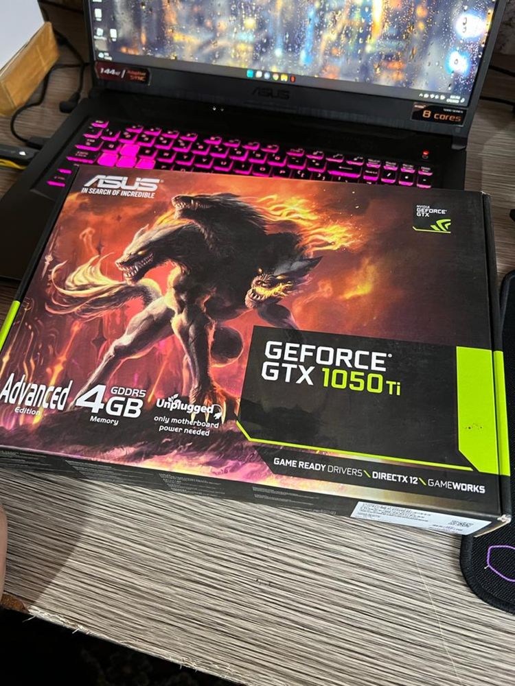 Placa video Nvidia GTX 1050TI