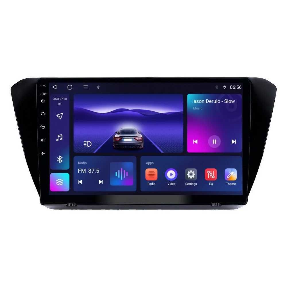 Navigatie Android 14 SKODA SUPERB 3 2015-17 1/8 Gb Waze CarPlay CAMERA