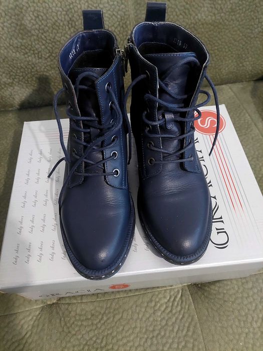 Боти естествена кожа