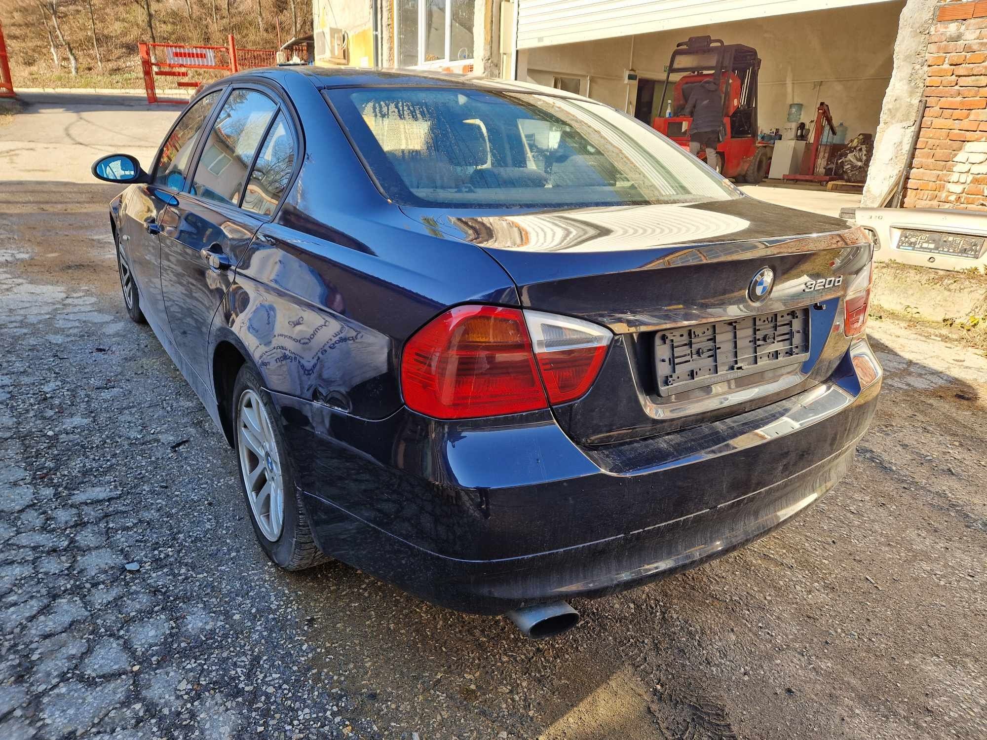 BMW E90 320D 177кс ръчка НА ЧАСТИ!