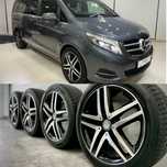Jante Aliaj Originale Mercedes V-Class 19"  W447 Anvelope Noi Iarna