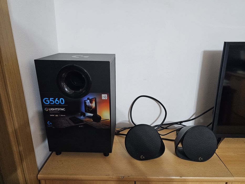 boxe Logitech G560 LIGHTSYNC