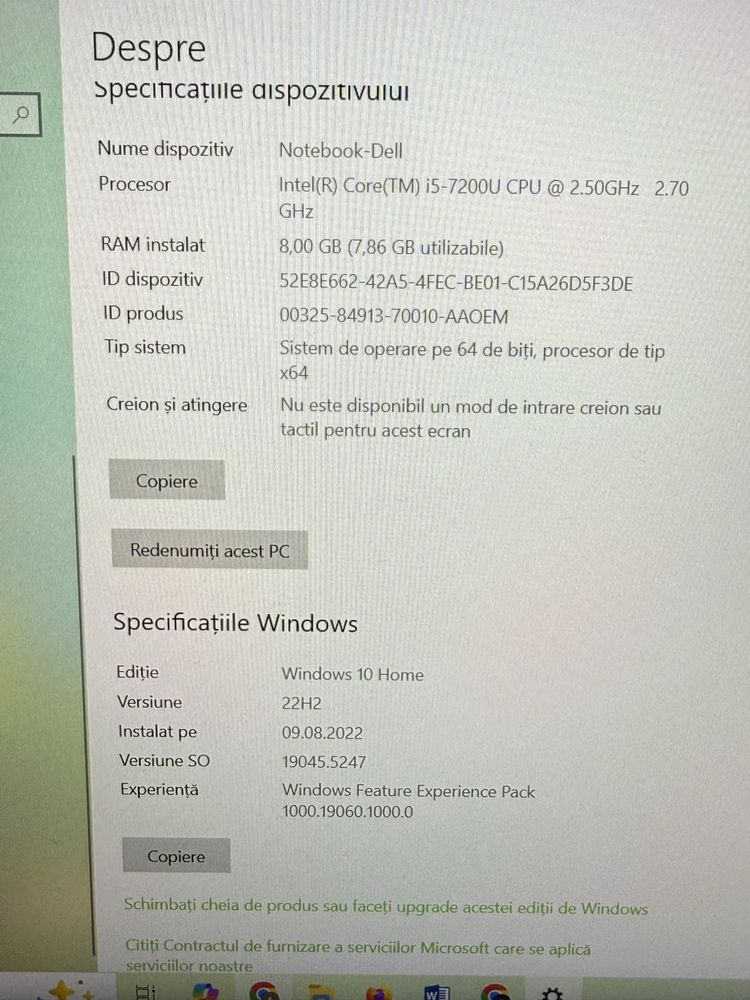 Vand Laptop Dell