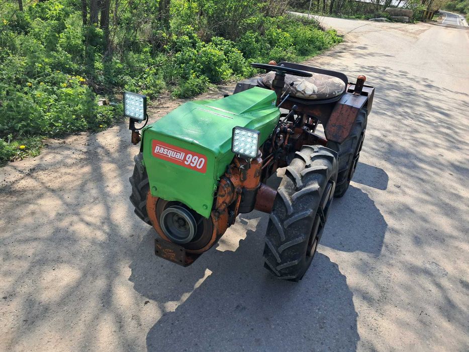 Pasquali model 990 cu aparat de bilonat + freza + plug