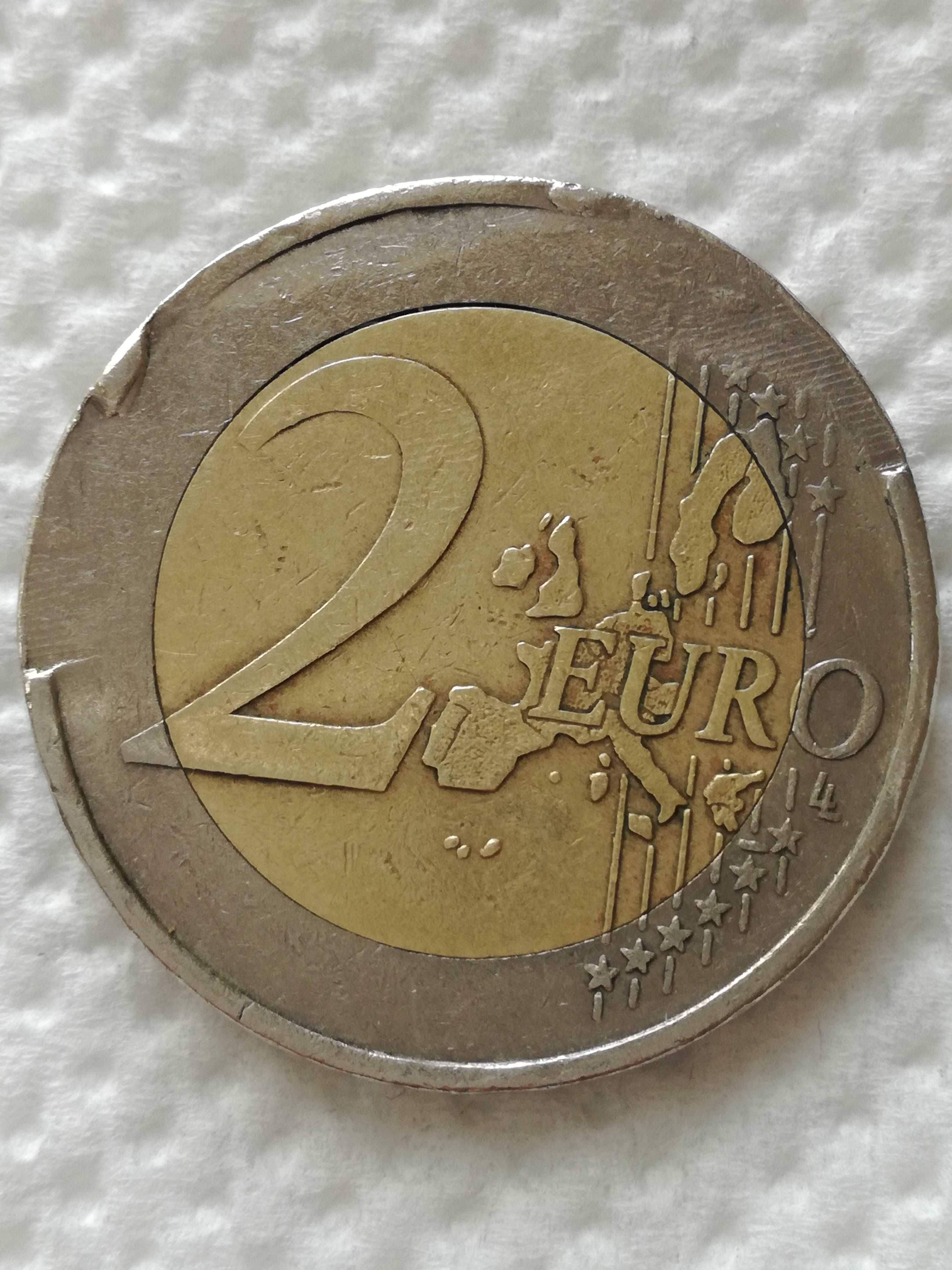 Vand monede rare de 2 euro 1 euro Germania cu eroare