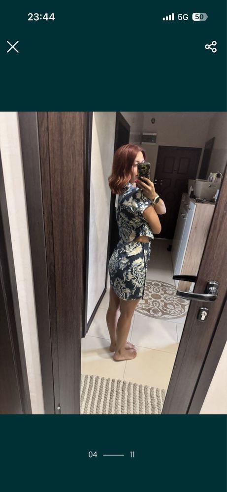 Рокля Zara памук
