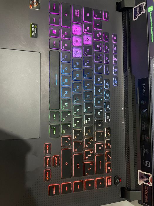 Игравой нотбук Asus rog strix G513