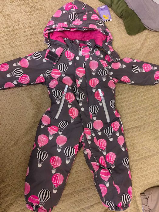 Зимний детский комбинезон