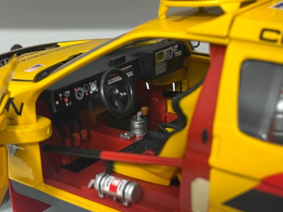 Macheta Auto 1/18 Solido Citroen ZX Rallye Raid 1992