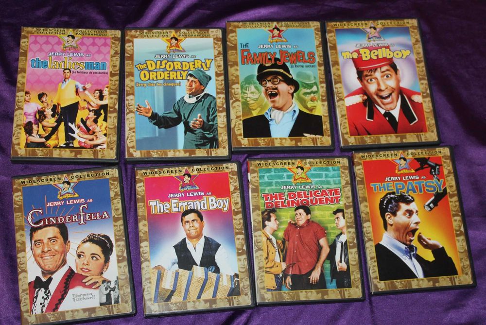 Lot 8 dvd uri Jerry Lewiss - Paramount filme comedie