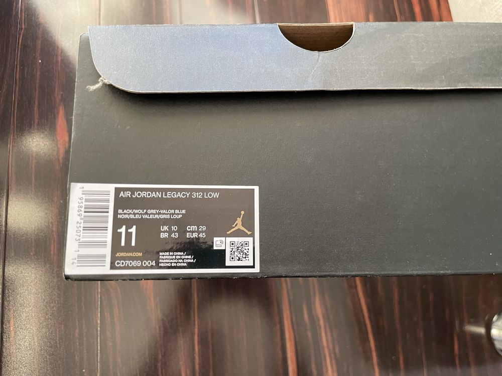 Jordan Legacy 312 low Chicago flag GS 2022