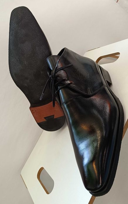 Ghete de lux 40 40.5 45 45.5 GREVE NOI lucrate manual piele naturala