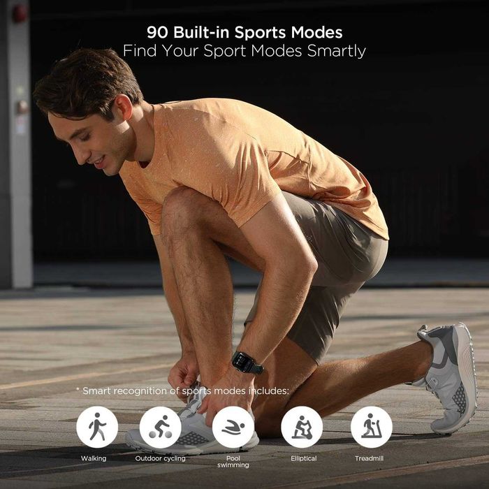 Нов Смарт Часовник Amazfit GTS 2e Зелен GPS AMOLED