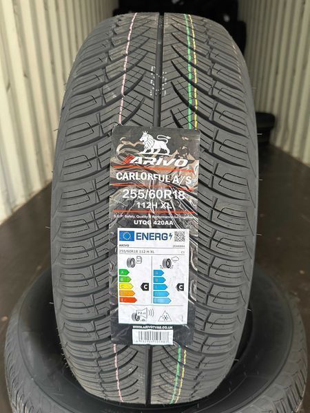 Нови всесезонни гуми ARIVO CARLORFUL A/S 255/60R18 112H XL НОВ DOT