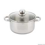 Oala cu capac din inox, capacitate 1 litru 14 cm, Kinghoff