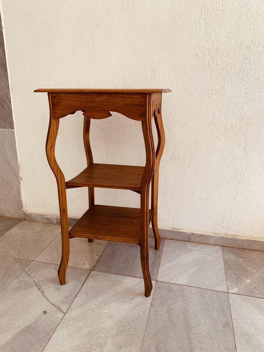 Дъбова френска конзолна маса