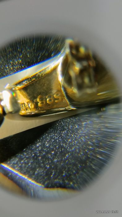 Vind cercei Christ din aur 14kt cu perle