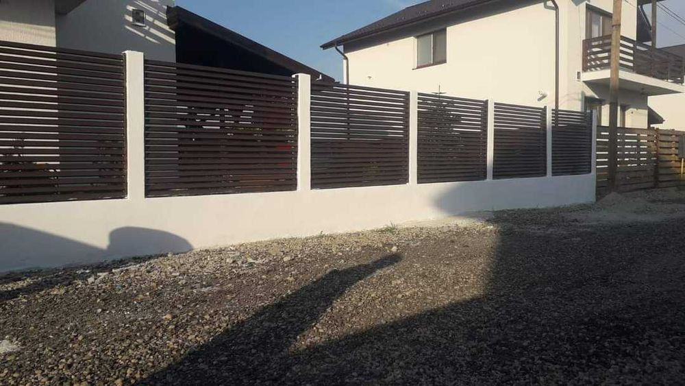 Garduri si porti din panou stil jaluzea de diferite modele la comanda