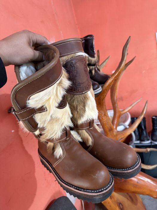 Кожанный унты с Монголий все размеры есть