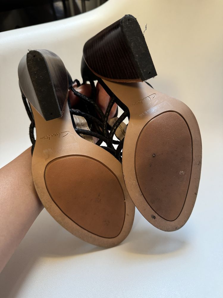 Сандали Clarks от естествена кожа