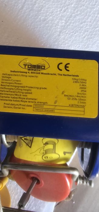 troliu electric torso