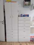 Mobilier copii - Dulap + comodă 6 sertare Ikea