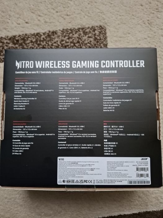 Acer NGR300 Nitro Gaming controller