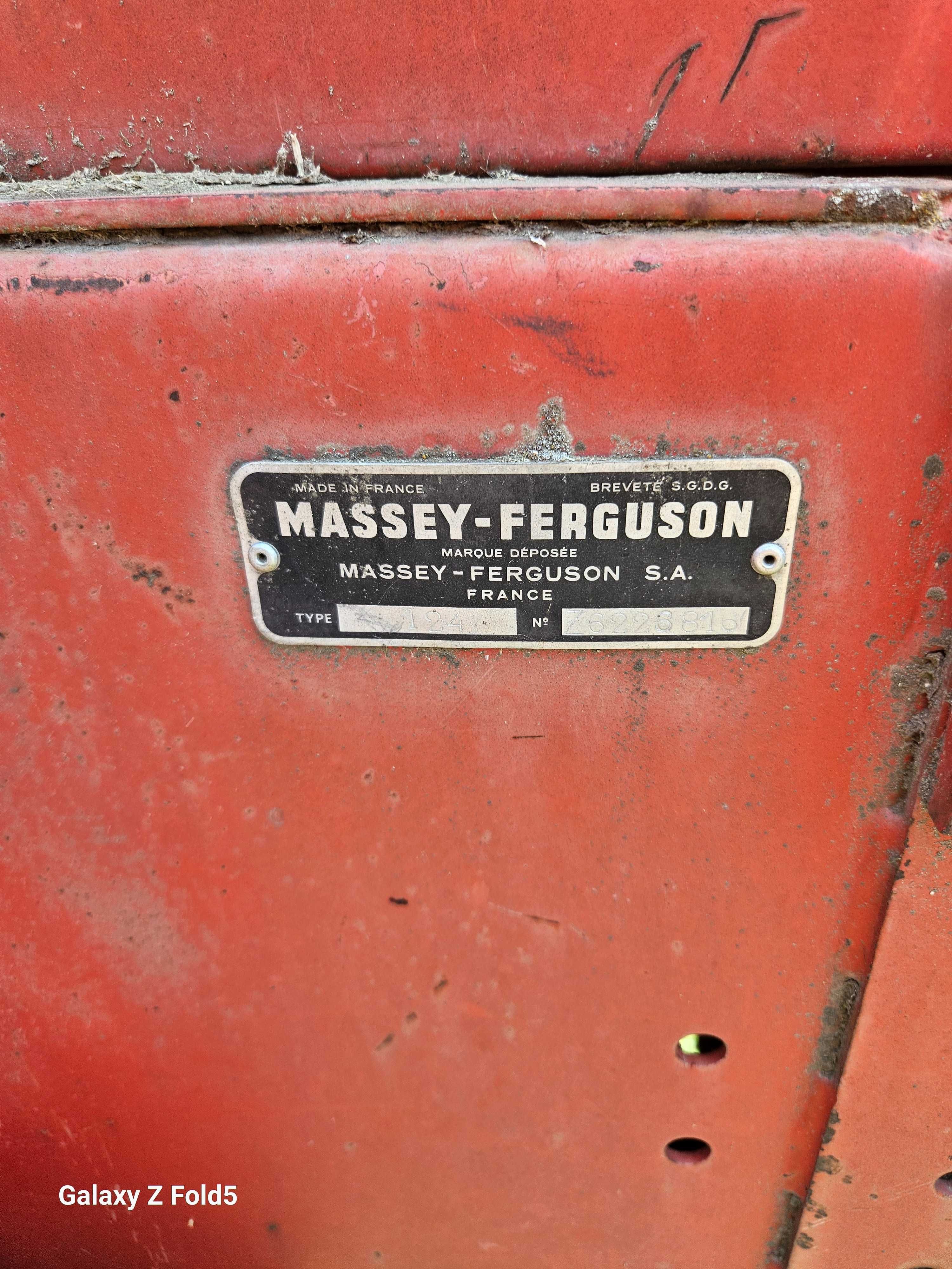 Сламопреса massey-ferguson 124