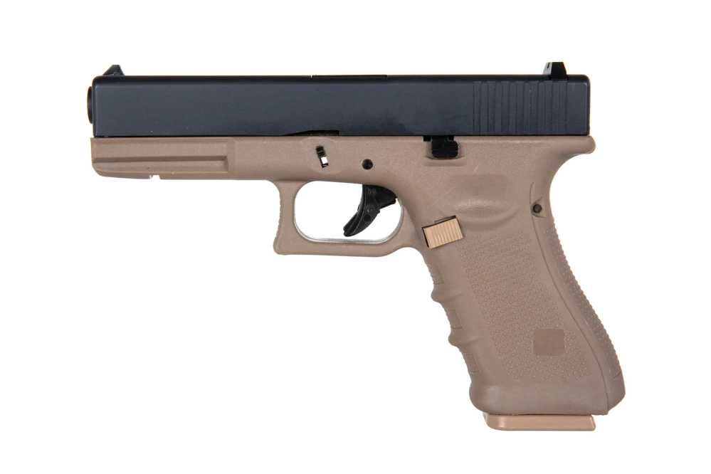 WE Raven EU7 Half-Tan ASG Pistol GBB Full Auto-Semi Auto