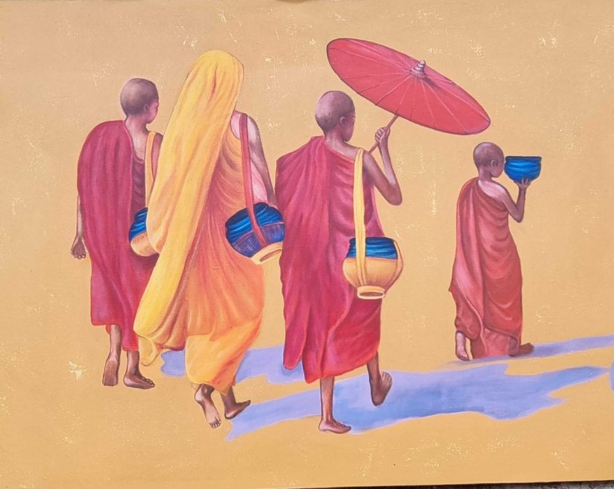 Tablouri de dimensiuni mari pictate în ulei pe pânză 120X80 si 140X120