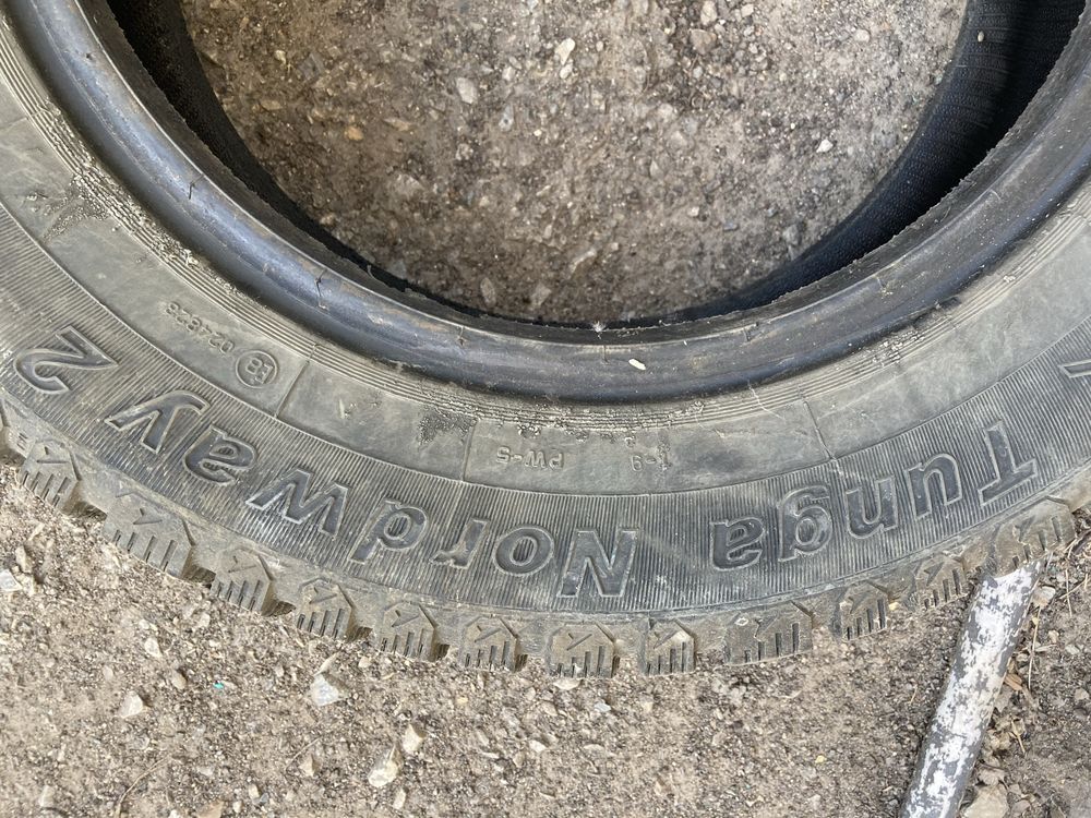 Продам зимние шины Tunga,б/у