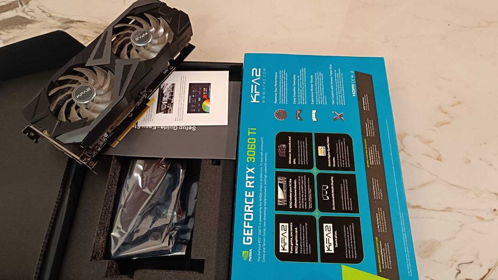Видеокарта KFA2 GeForce RTX 3060 Ti 8GB Plus OC