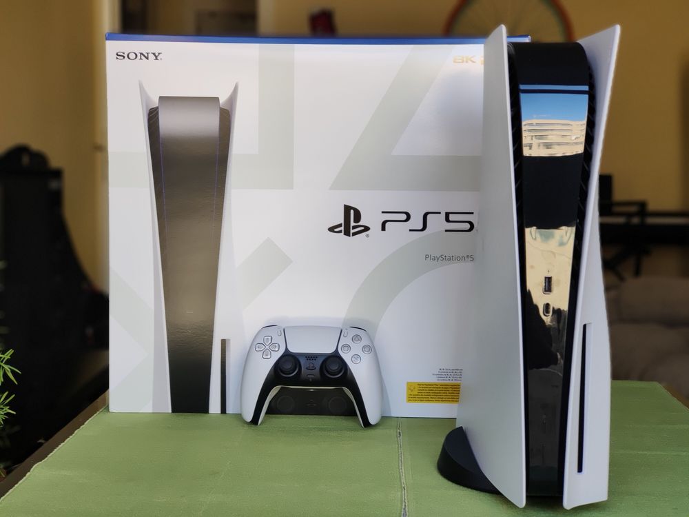*Sony Playstation 5 Игровой Приставка с Играми + Доставка по Городу !