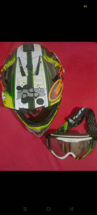 Casca si ochelari motocross